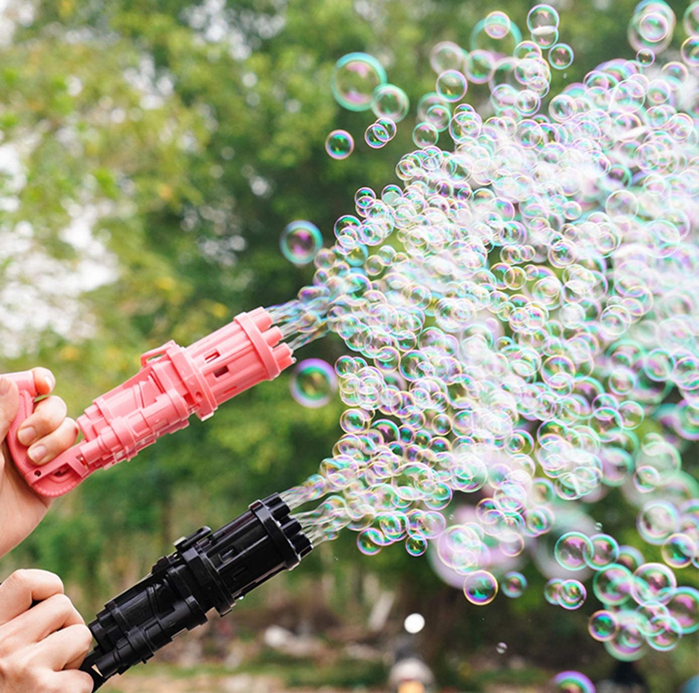 Gatling Bubble Gun Toy