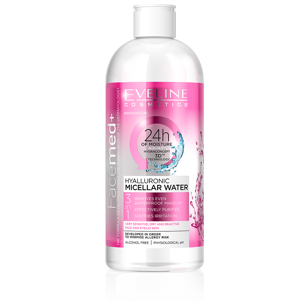 Eveline Facemed Hyalloronic Micellar Water 400ml