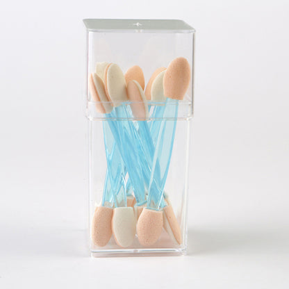 Eyeshadow Applicators With Plastic Box