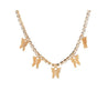 Fashion Jewellery Butter Necklace Golden
