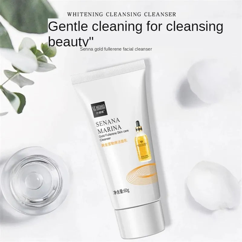 SENANA Marina Gold Fullerene Skin Care Facial Cleanser 60g