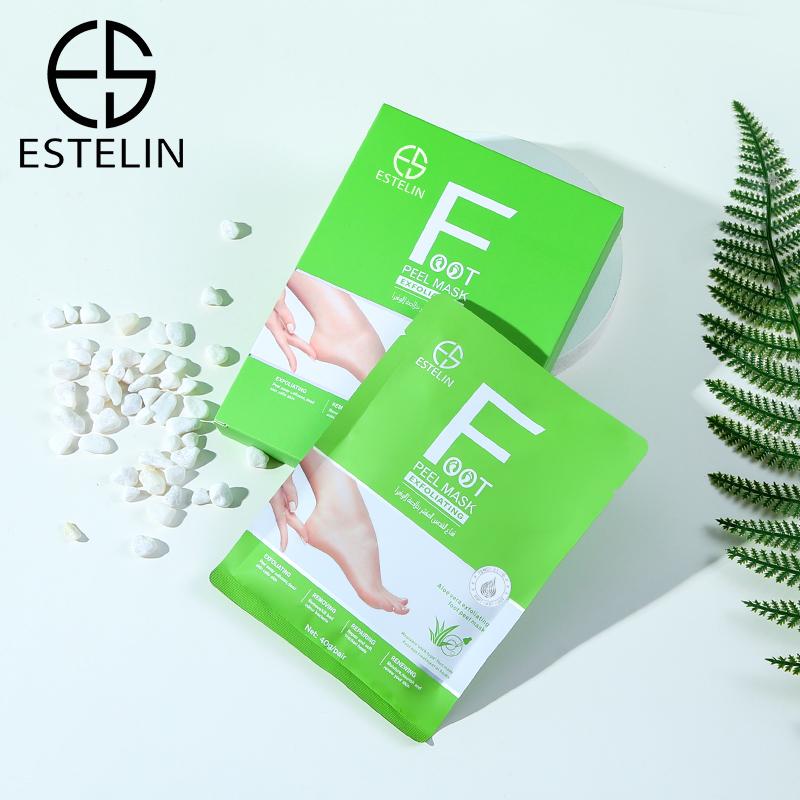 ESTELIN Foot Care Series Aloe Vera Exfoliating Foot Peel Mask 40g - 2pairs