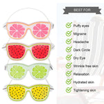 Fruit Ice Compress Eye Gel Mask  4 Pcs Set