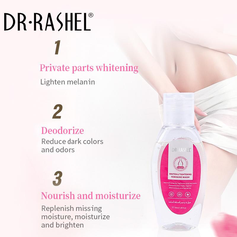 DR RASHEL Whiten and Tightening Feminine Wash for Private Parts - 50ml