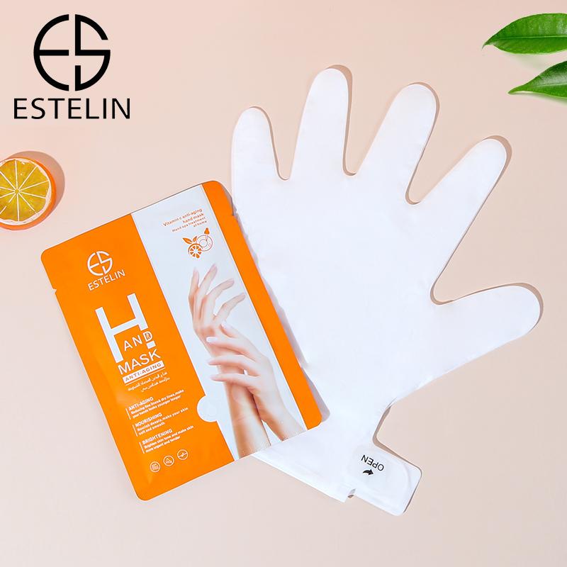 ESTELIN Moisturizing Spa For Hands Vitamin C Anti-Aging Hand Mask - 2 Pairs