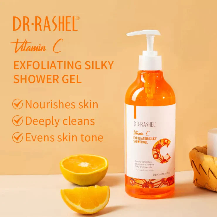 Dr Rashel Vitamin C Whitening Exfoliating Silky Shower Gel