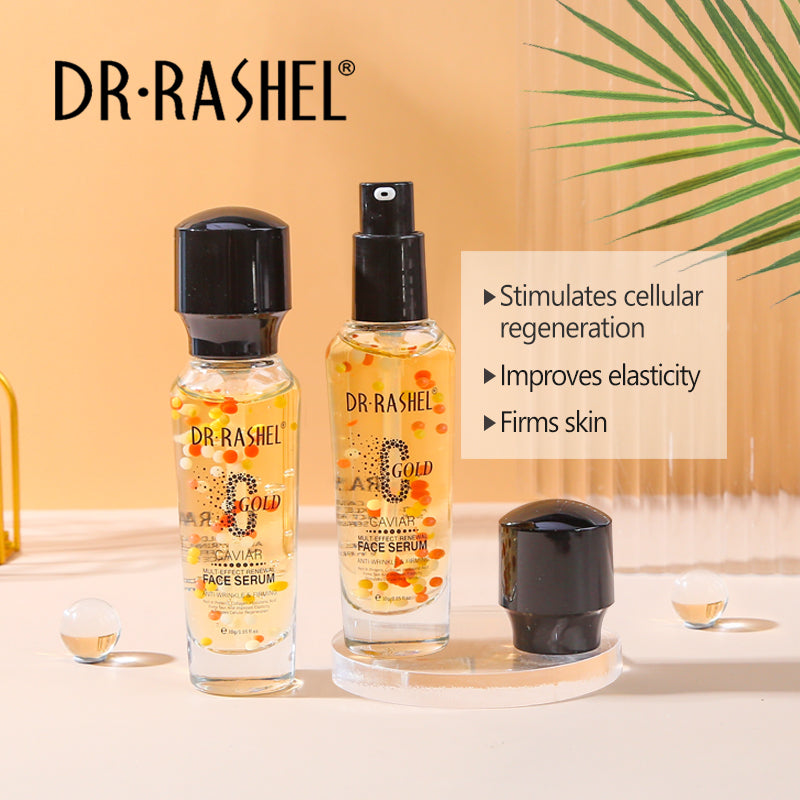 Dr Rashel C Gold Caviar Multi Effect Renewal Face Serum for Anti Wrinkle - 30g