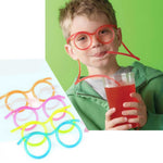 Creative Eyeglasses Straw Drinking