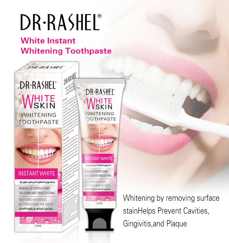 Dr Rashel White Skin Whitening Toothpaste 120g