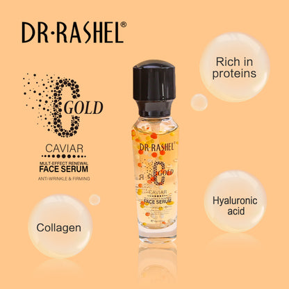 Dr Rashel C Gold Caviar Multi Effect Renewal Face Serum for Anti Wrinkle - 30g