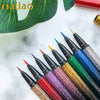 Maliao Artistic Diamond Shiny Eyeliner Waterproof (Pack of 8pcs)
