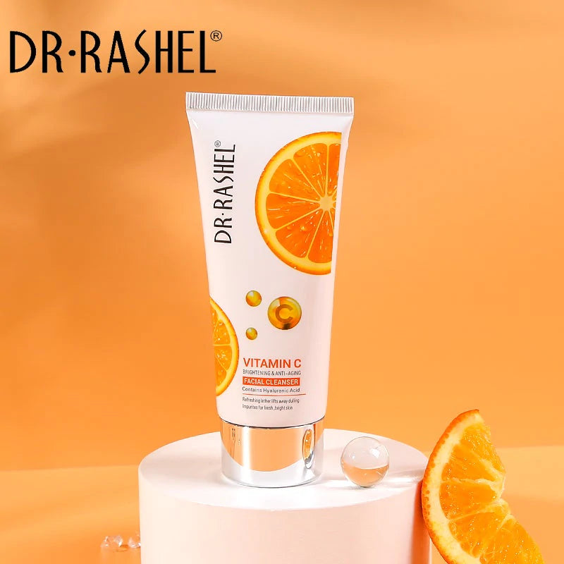 Dr Rashel Vitamin C Brightening Facial Cleanser with Hyaluronic Acid - 80ml