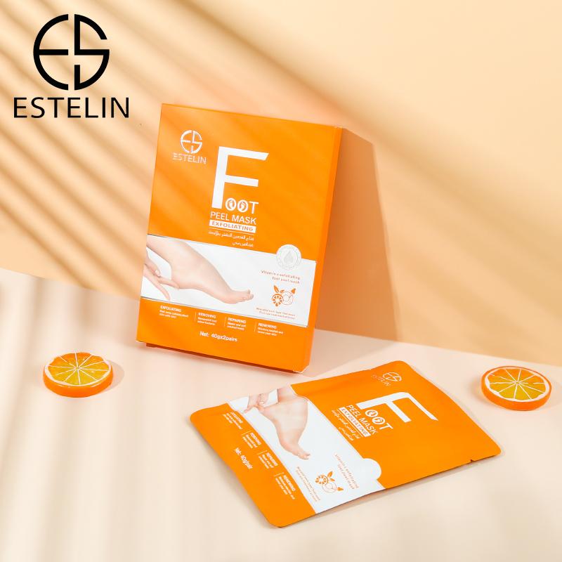 ESTELIN Foot Care Series Vitamin C Exfoliating Foot Peel Mask 40g - 2pairs