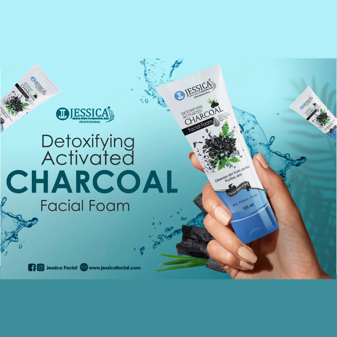Jessica Facial Foam Charcoal – beautygirl-pk