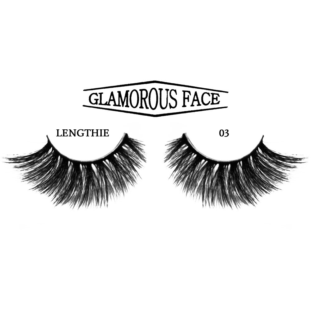 Glamorous Face Faux Mink 3D Eyelashes