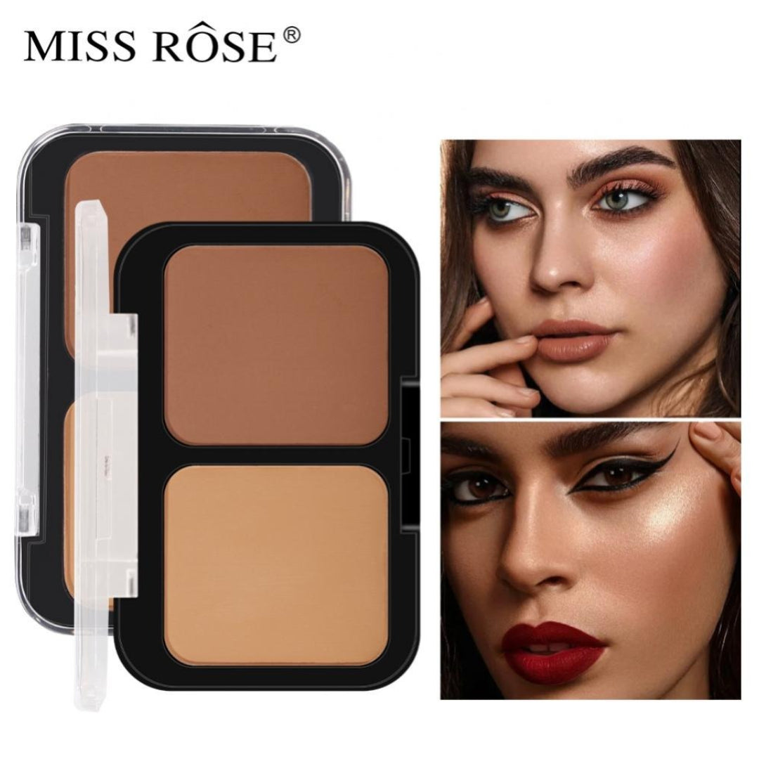 Miss Rose 2 In 1 Contour Palette