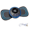 EMS Intelligent Massage Instrument Electric Massager Neck Back Body Cervical Massager Pain Relief Stimulator Massage Patch Rechargeable