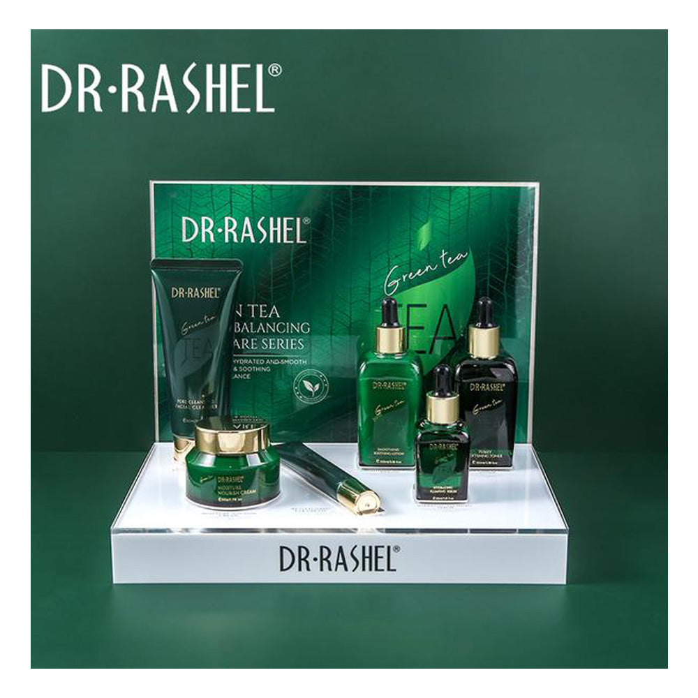 Dr Rashel Green Tea Purify Balancing Skin Care Set 10pcs Facial Care Kit