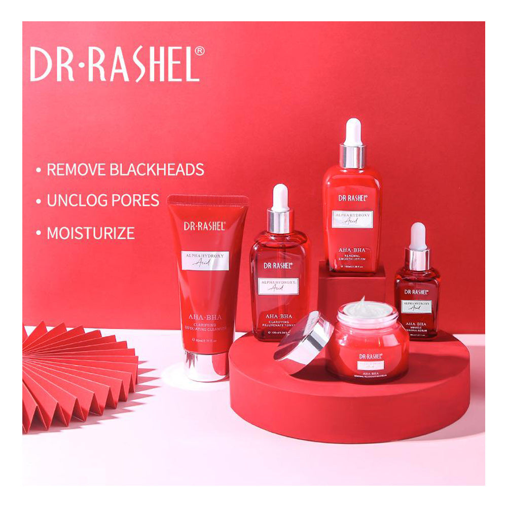 DR RASHEL AHA BHA Miracle Renewal Skin Care Set Facial Care Kit Pack Of 11