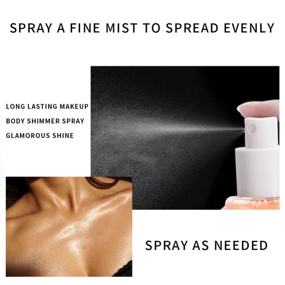 Miss Rose Body Shimmer Spray
