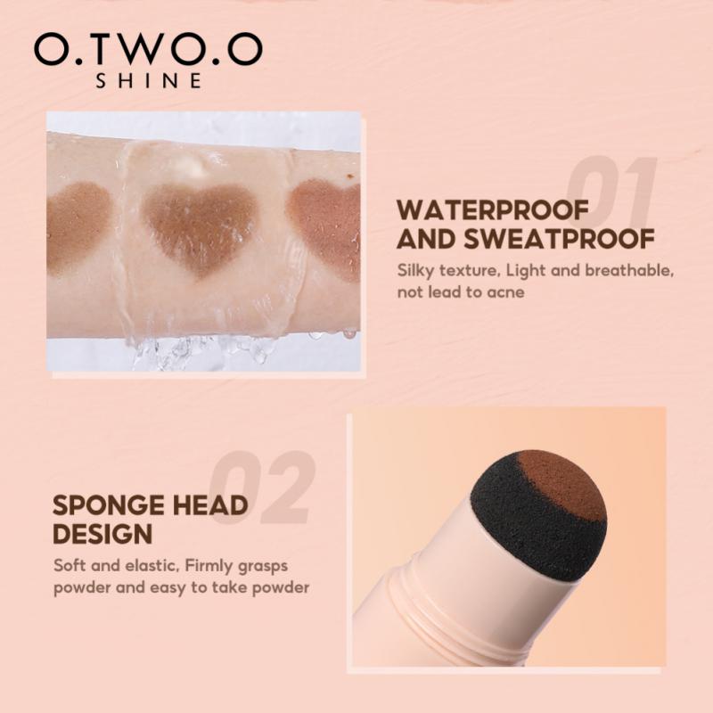 O.TWO.O One Step Hairline & Eyebrow Shaping Stamp Waterproof with Stencils
