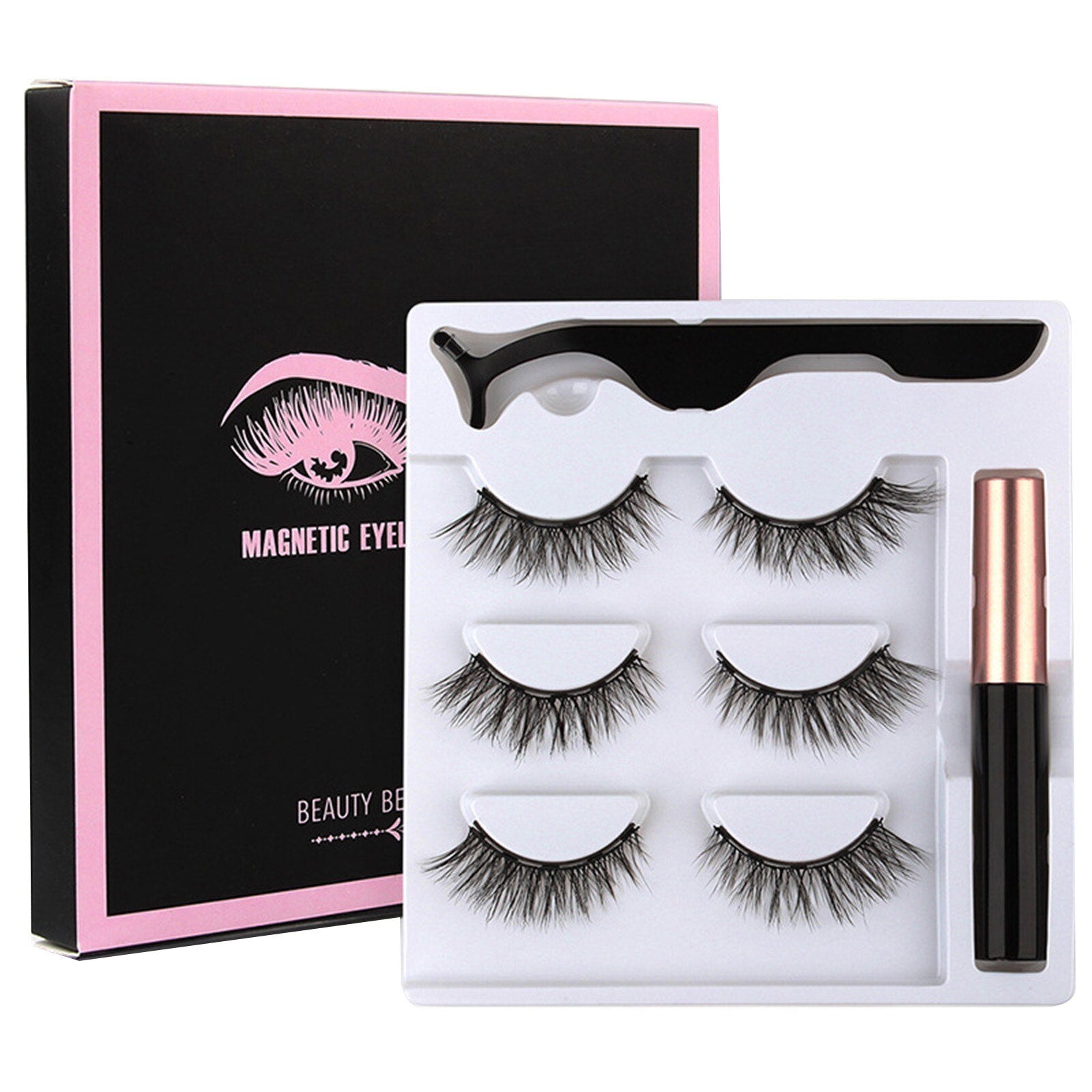 3 Pairs Magnetic Eyelash