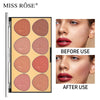 Miss Rose 3D Blush 8 Color Palette