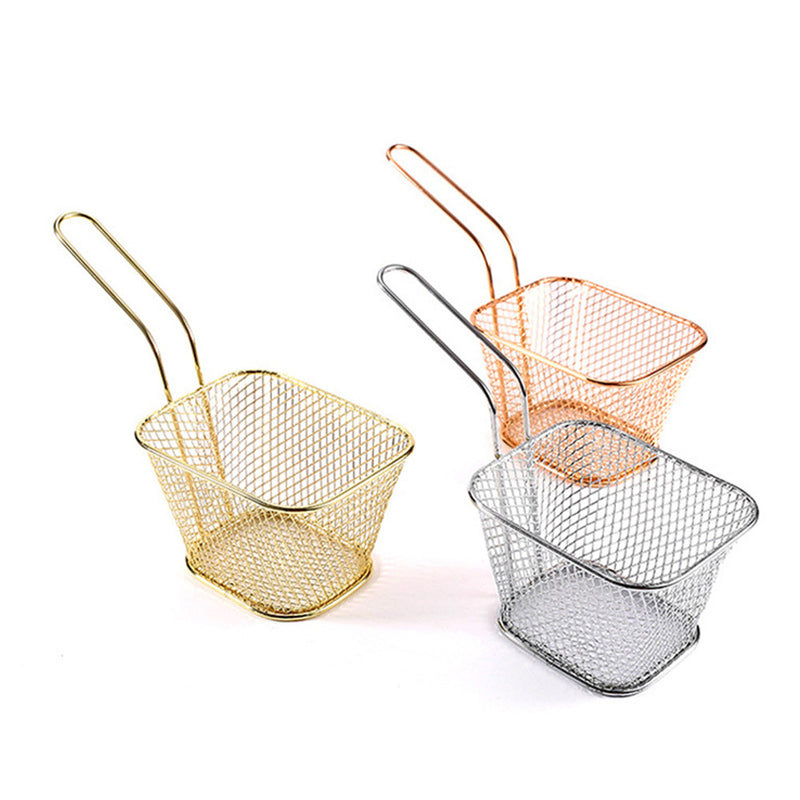 Stainless Steel Square Shape Frying Basket