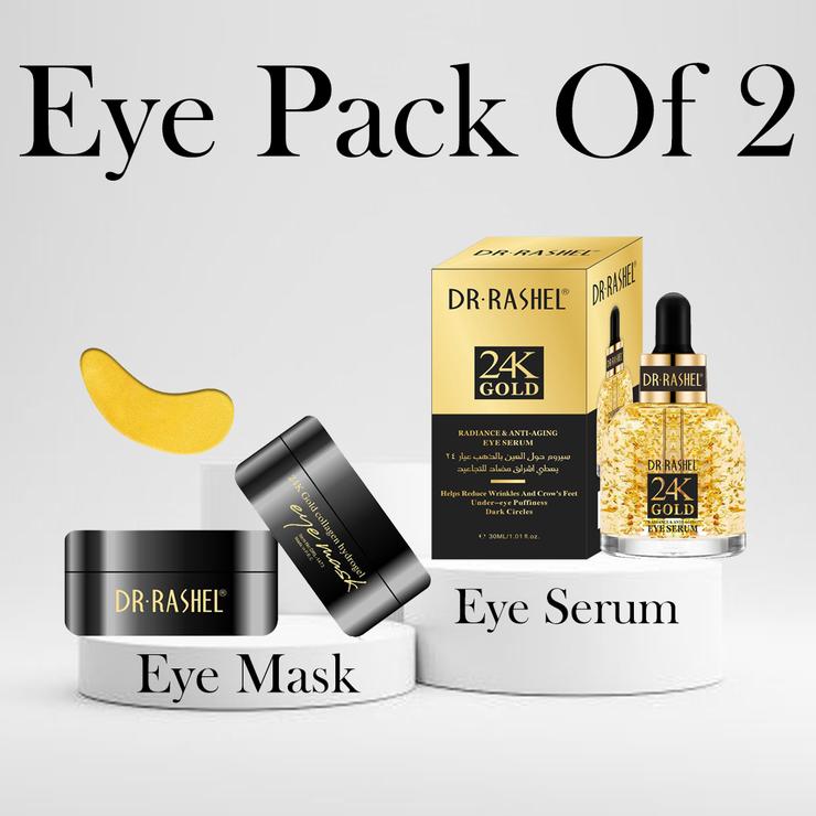 Dr Rashel Eye Care Series Pack Of 2 - Eye Serum + Eye Mask