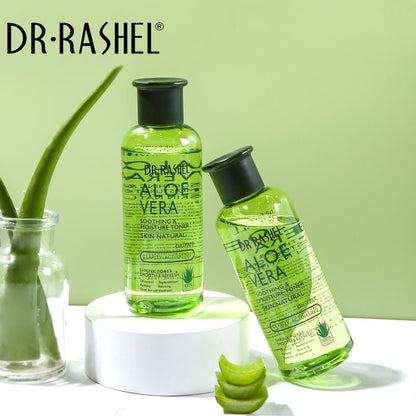 Dr Rashel Aloe Vera Skin Natural Soothing & Moisture Skin Care Series - Pack of 6 With Box