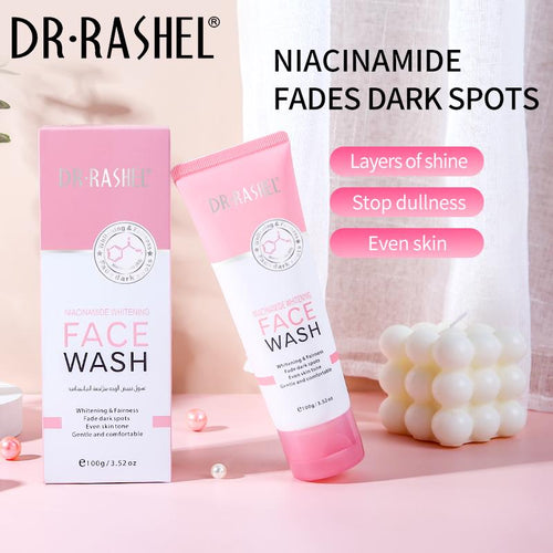 Dr Rashel Niacinamide Whitening Fade Dark Spots Face Wash 100g
