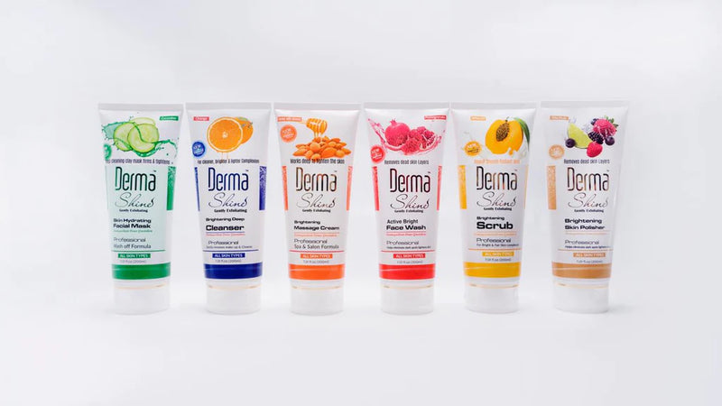 Derma Shine Fruit Facial Kit Pack Of 6