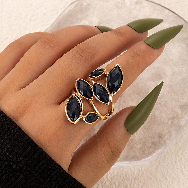 Fashion Jewellery Black Ring