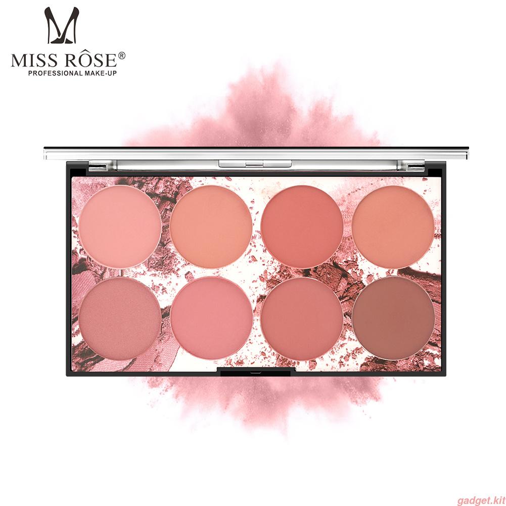 Miss Rose 8 Color Blush Palette