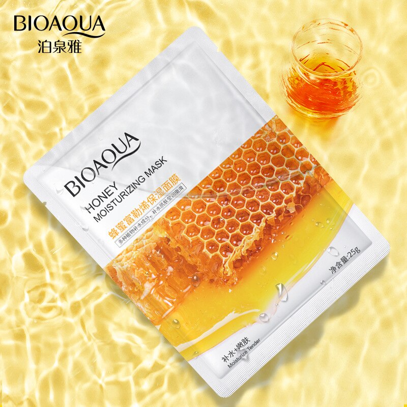 BIOAQUA Honey Moisturizing Face Sheet Mask