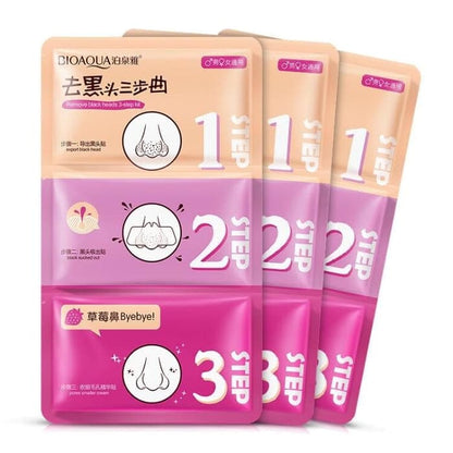 Bioaqua 3 Step Remove Blackhead Face Mask