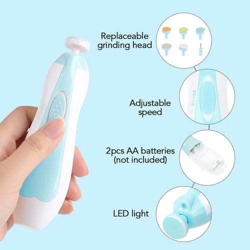 6in1 Baby Multifunctional Electric Nail Trimmer