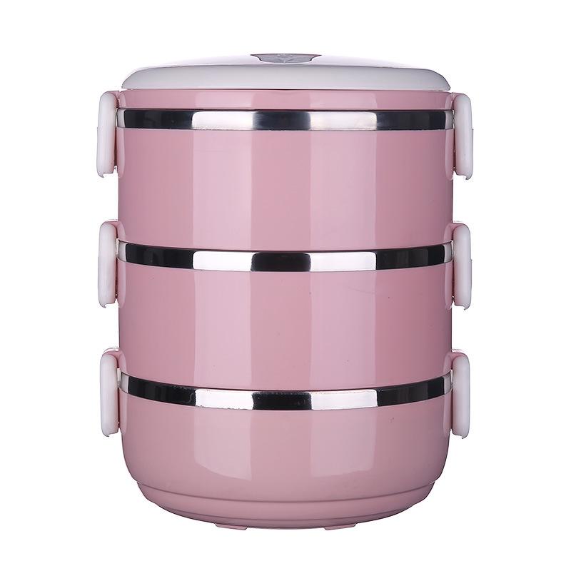 Stainless Steel Thermal Insulation Preservation Hot and Cool Lunch Boxes Microwave Friendly