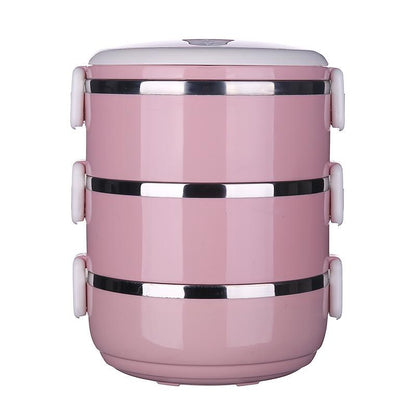 Stainless Steel Thermal Insulation Preservation Hot and Cool Lunch Boxes Microwave Friendly