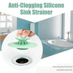 Silicone Bathroom Kitchen Sink Drainer Stopper