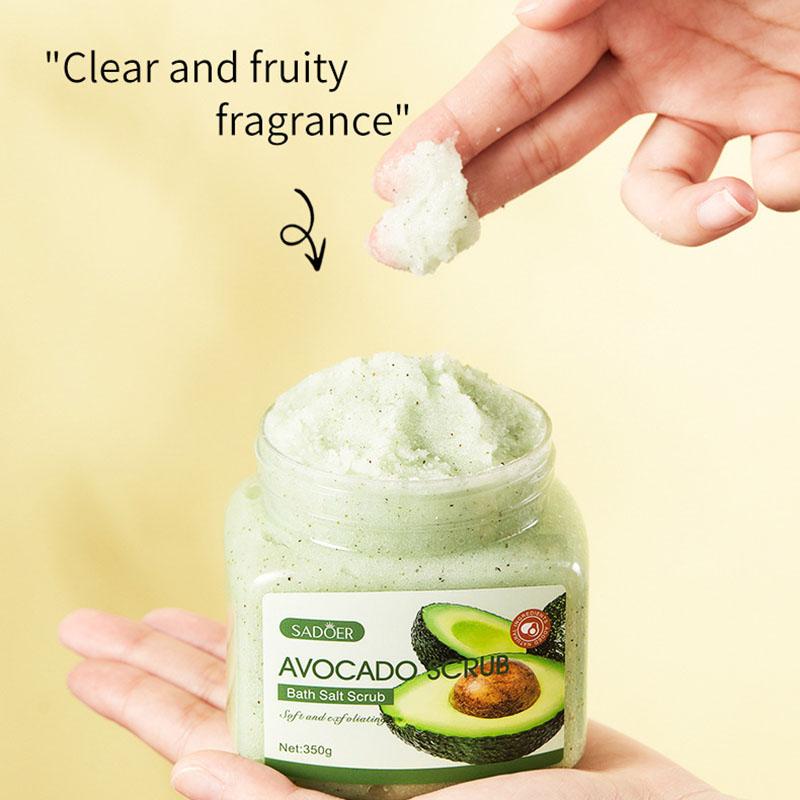 SADOER AVOCADO BATH SALT SCRUB 350g