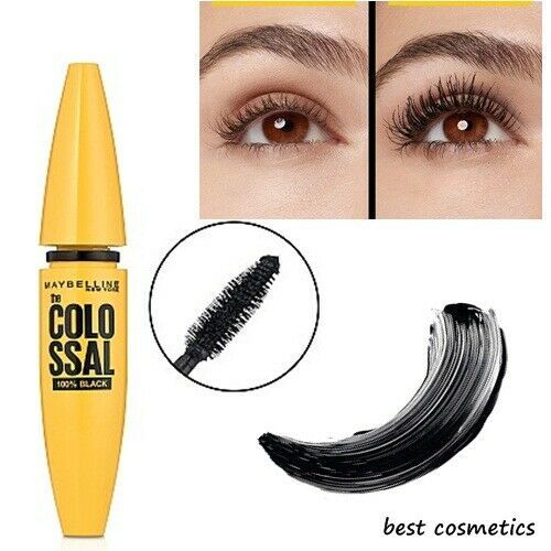 Maybelline New York Volum' Express Colossal Mascara 100% Black