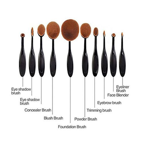 Huda Beauty 10pcs Brushes Set