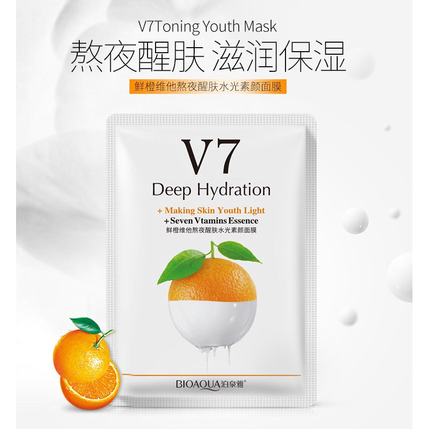 BIOAQUA V7 DEEP HYDRATION SHEET MASK