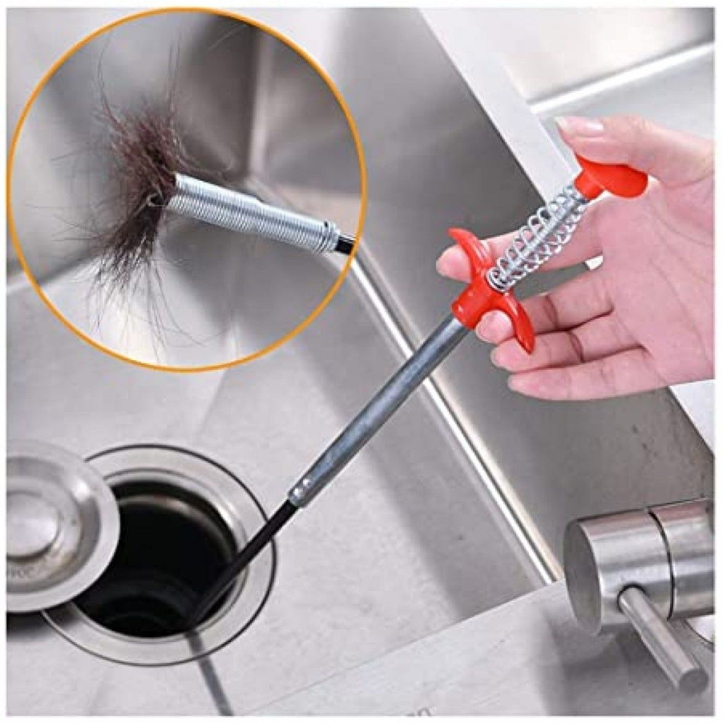 Metal Wire Drain Cleaner Stick