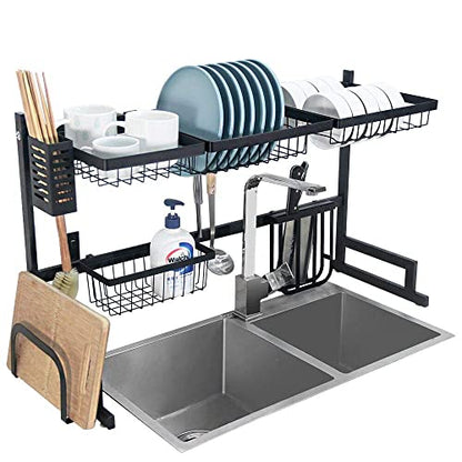 Kitchen Dish Drying Rack Over Sink