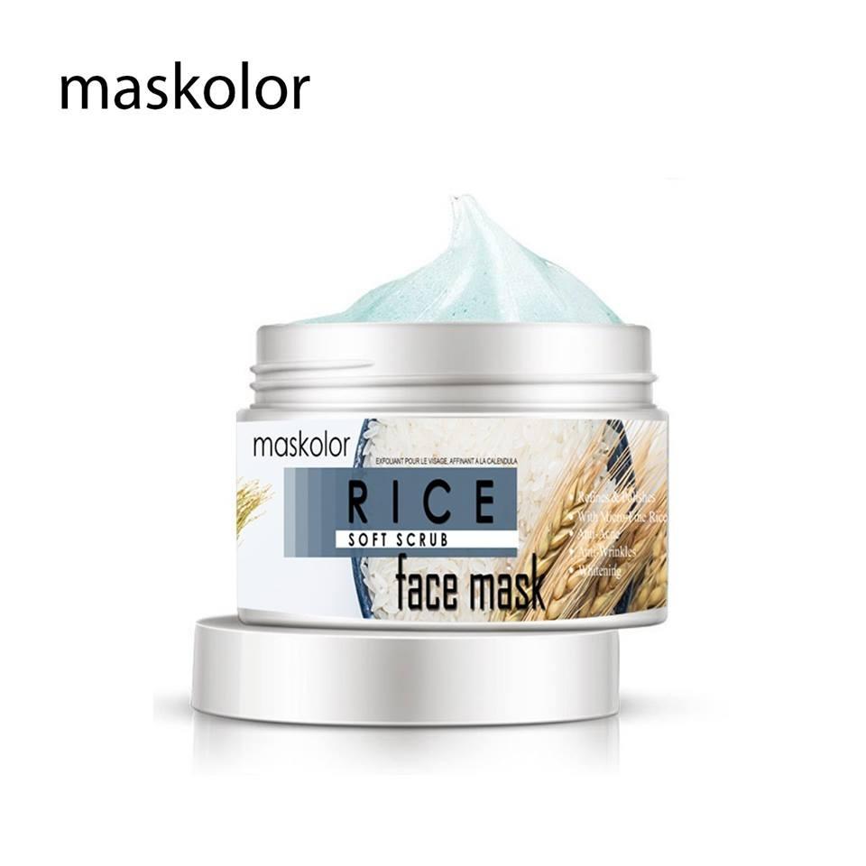 Makolar Rice Scrub & Face Rubbing Mask