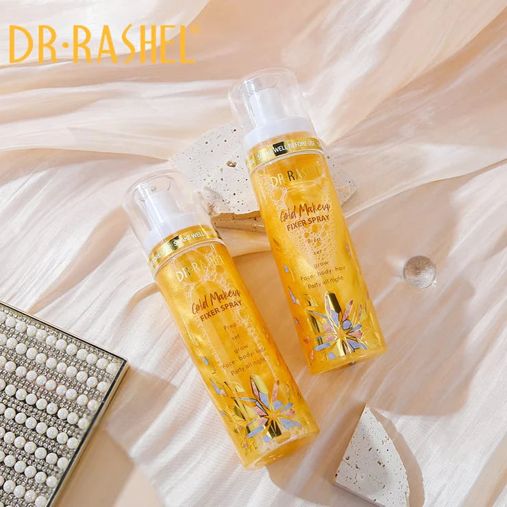 Dr.Rashel Lightweight And Moisturizing Gold Makeup Fixer Spray