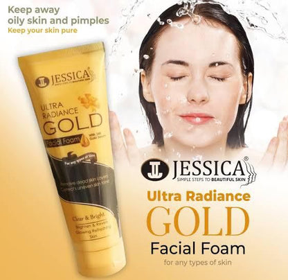 Jessica Facial Foam Ultra Radiance Gold