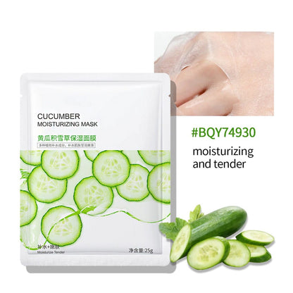 Bioaqua Cucumber Moisturizing Face Sheet Mask Improving Dryness Mask